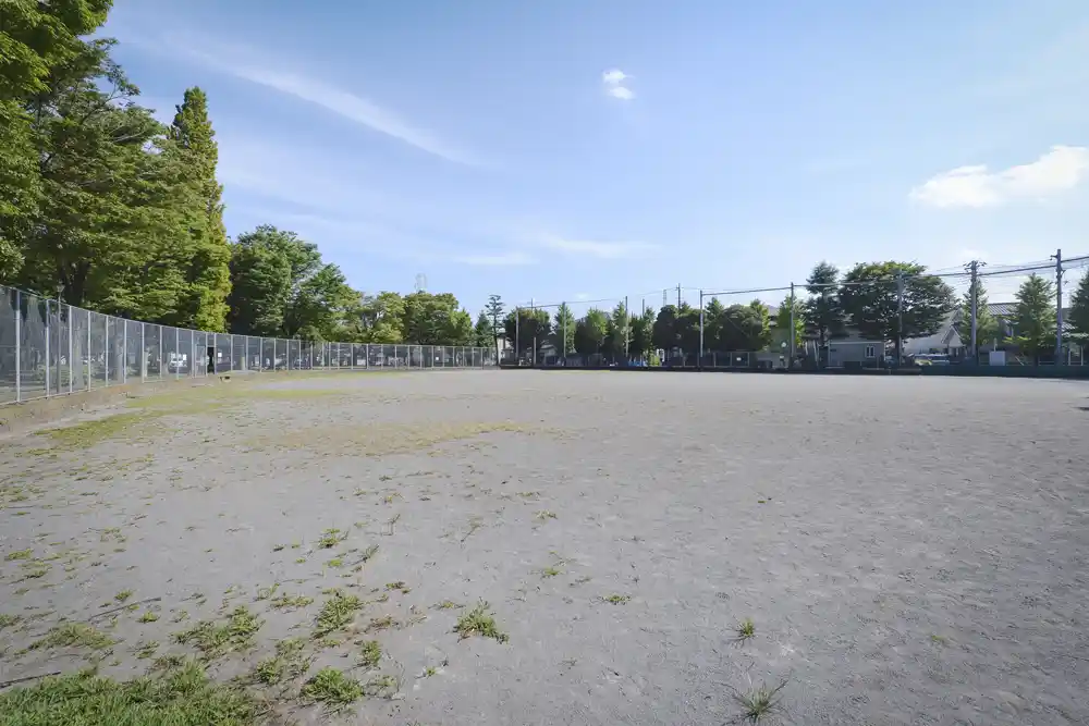 島糀屋公園のグラウンド