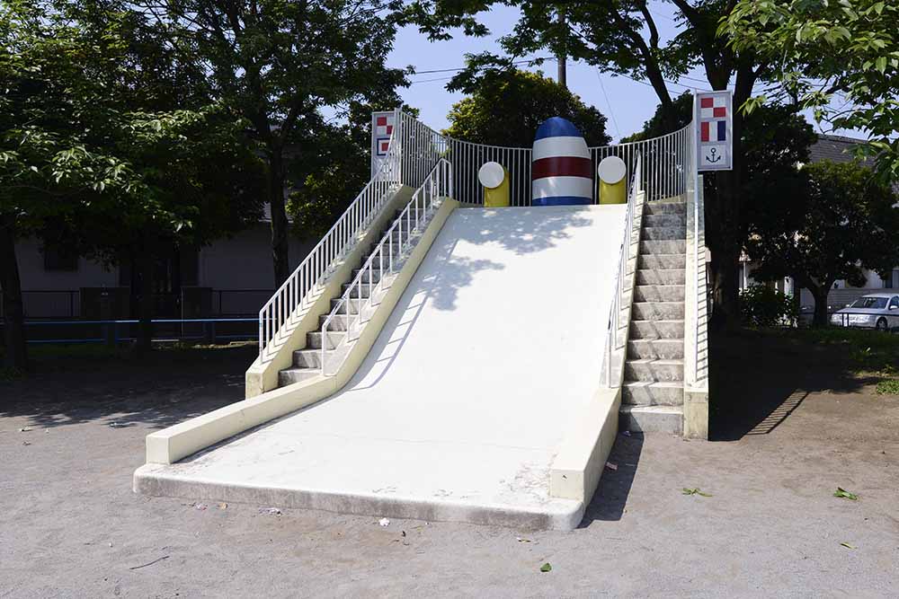 shimane-playground-equipment-6 船をモチーフにした滑り台(島根公園)