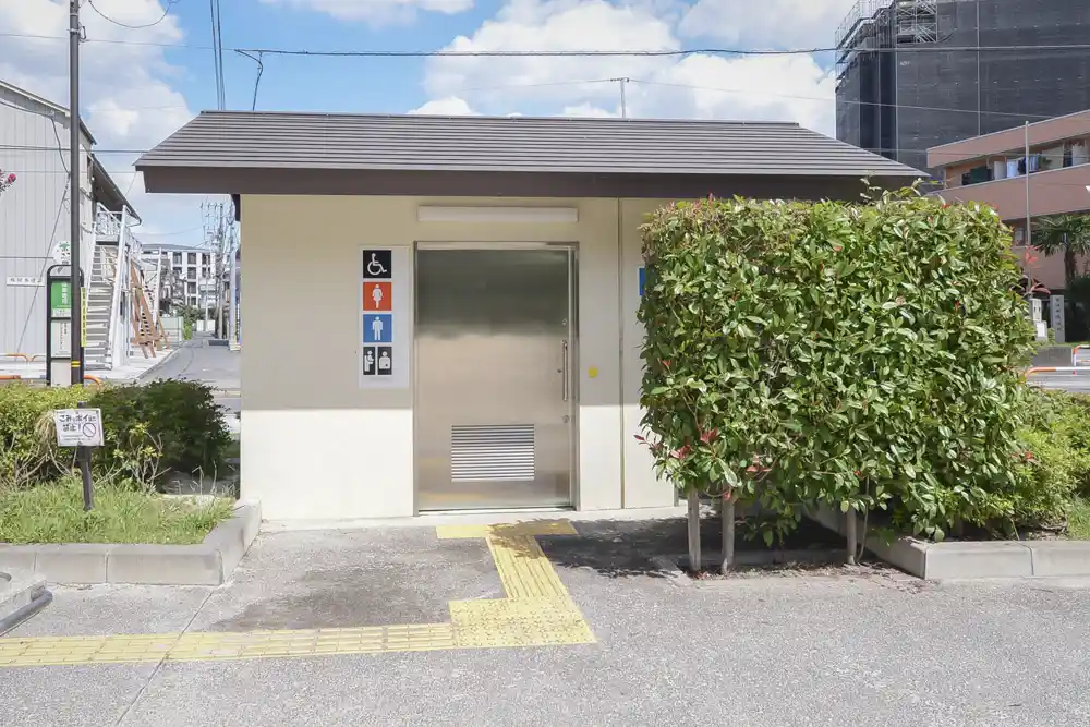 新田稲荷公園のトイレ