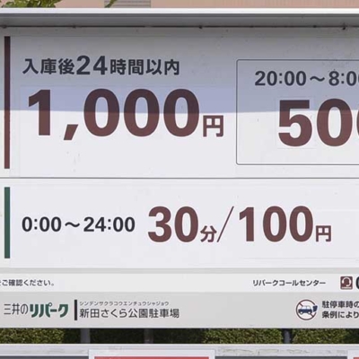 shindensakura-parking-2 駐車場の案内(新田さくら公園)