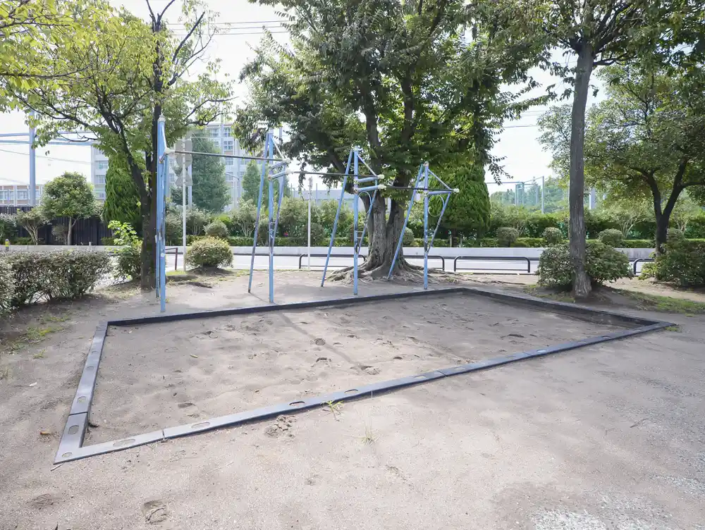 suwakinishi-training-1 諏訪木西公園の高鉄棒