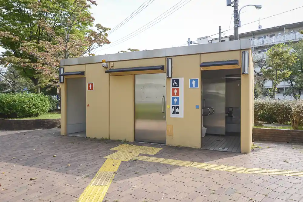 竹北公園のトイレ