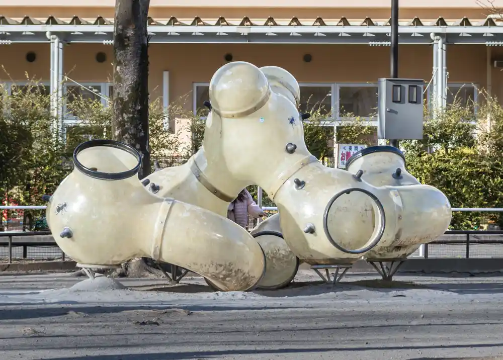 takenoduka1-playground-equipment-9 竹ノ塚第一公園にあるチューブ型遊具