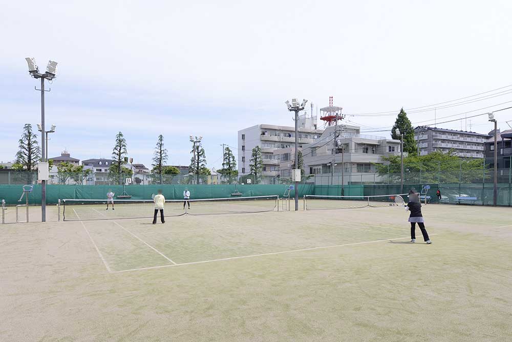 takenoduka6-tennis-1 テニスコート(竹の塚第六公園)