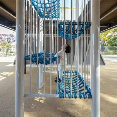 舎人城の内部はアスレチック（舎人公園）