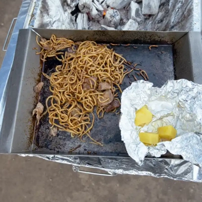 舎人公園のバーベキュー