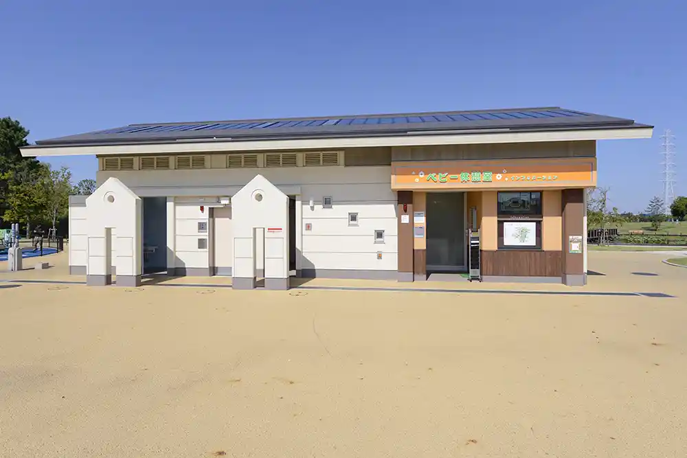 C地区にあるベビー休憩室（舎人公園）