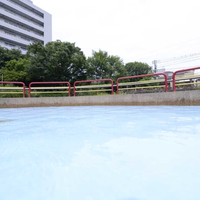 じゃぶじゃぶ池（東和親水公園）