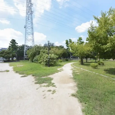 谷在家公園のジョギングコース