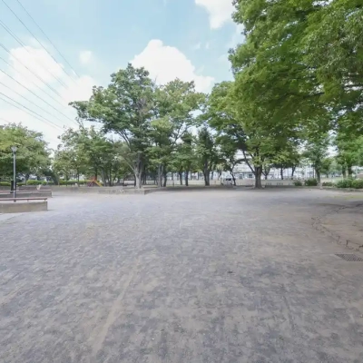 谷在家公園のジョギングコース