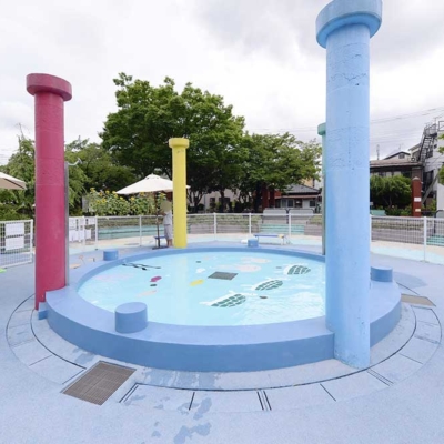 じゃぶじゃぶ池（千住公園）