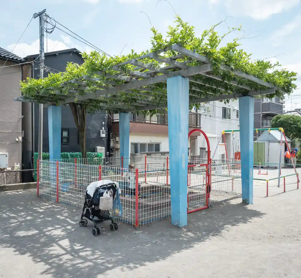 千住ほんちょう公園の砂場