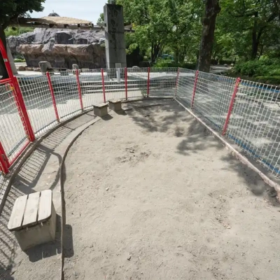 荒川区天王公園の砂場